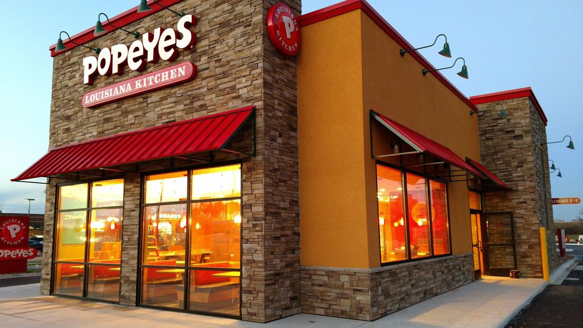 Popeye's, Janesville, Minn. Exterior