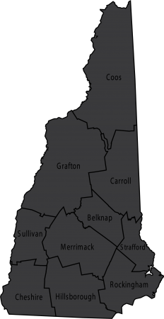 State Map - New Hampshire