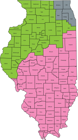 State Map - Illinois